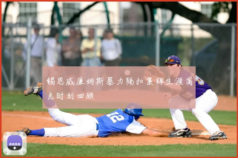 锡恩威廉姆斯暴力隔扣集锦生涯高光时刻回顾